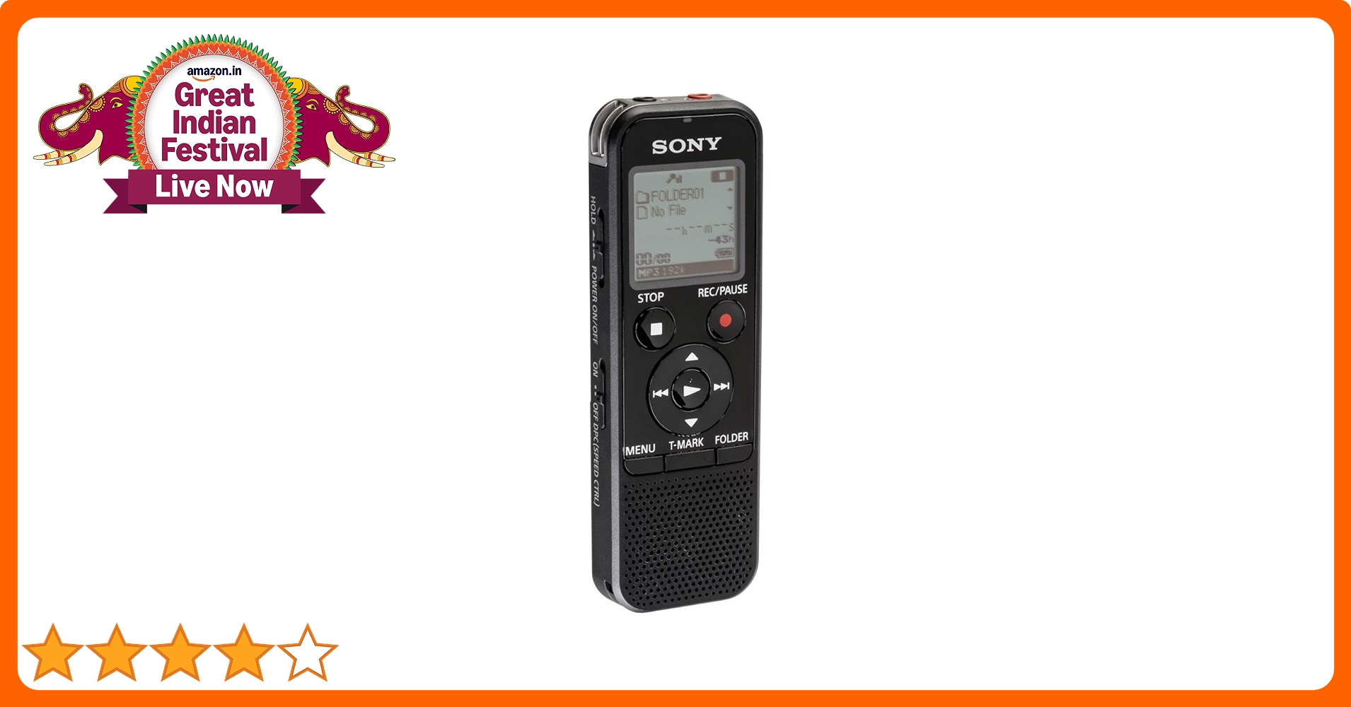 SONY ICD-PX440 ICレコーダー Amazon.com: Sony ICD-PX440 Stereo IC Digital Voice Recorder